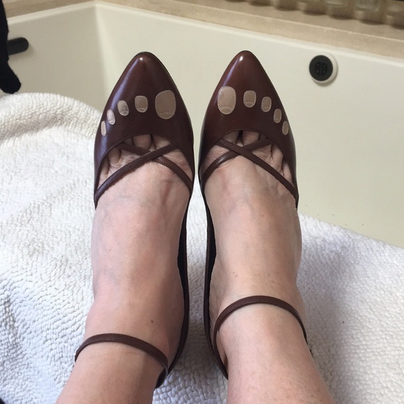 Shoes - Yves Saint Laurent sexy rare leather shoes